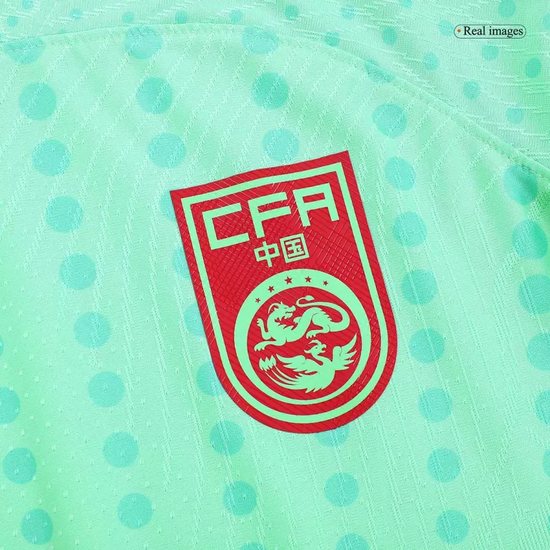 Camiseta Auténtica China PR 2023 Segunda Equipación Visitante Hombre - Versión Jugador - camisetasfutbol