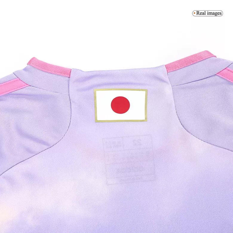 Miniconjunto Japón 2023 Segunda Equipación Visitante Copa Mundial Femenina Copa del Mundo Niño (Camiseta + Pantalón Corto) - camisetasfutbol