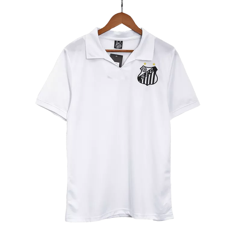 Camiseta Retro 1970 Santos FC Primera Equipación Local Hombre - Versión Hincha - camisetasfutbol