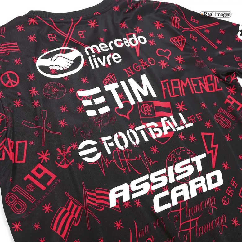 Camiseta CR Flamengo 2022/23 Pre-Partido Hombre - Versión Hincha - camisetasfutbol