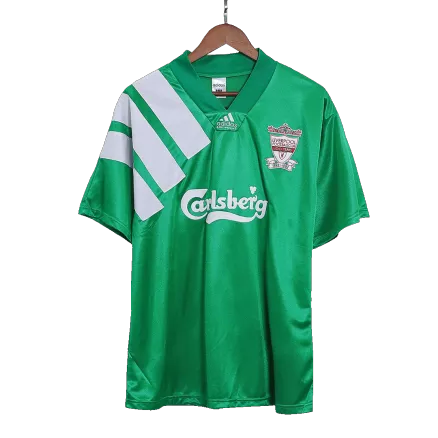 Camiseta Retro 1992/93 Liverpool Segunda Equipación Visitante Hombre - Versión Hincha - camisetasfutbol
