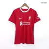 Camiseta Auténtica Manga Corta Liverpool 2023/24 Primera Equipación Local Hombre - Versión Jugador - camisetasfutbol