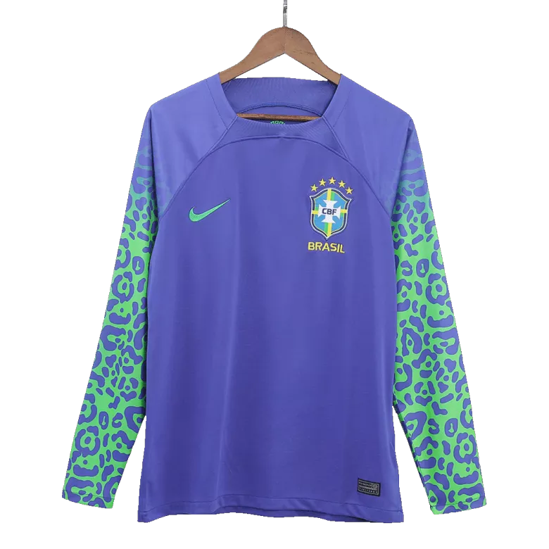 Camiseta de Fútbol Brazil Visitante 2022 Copa del Mundo -Version Hincha para Hombre - camisetasfutbol