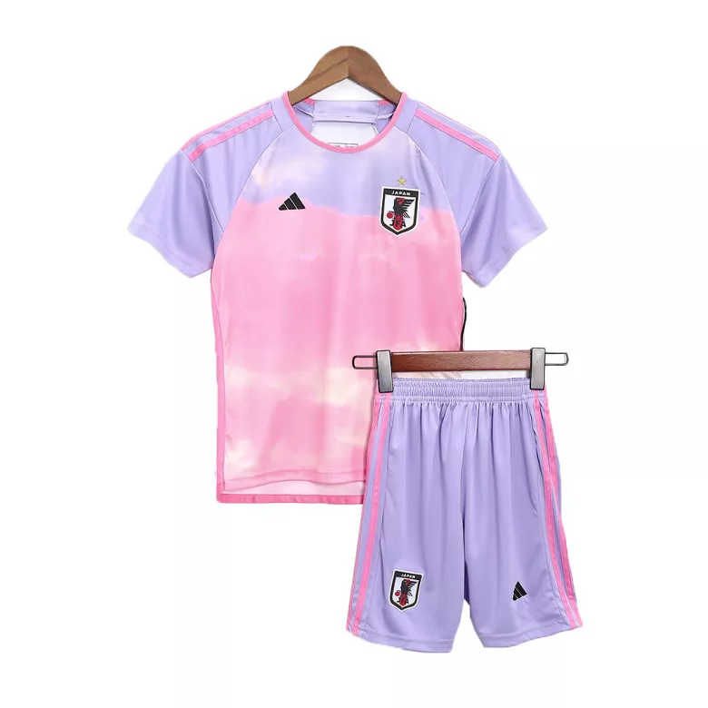 Miniconjunto Japón 2023 Segunda Equipación Visitante Copa Mundial Femenina Copa del Mundo Niño (Camiseta + Pantalón Corto) - camisetasfutbol
