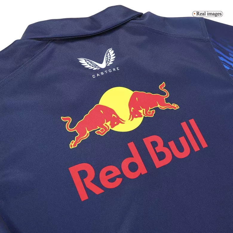 Camiseta Tipo Polo de Oracle Red Bull F1 Racing Team Max Verstappen Polo  2023 - Black Hombre