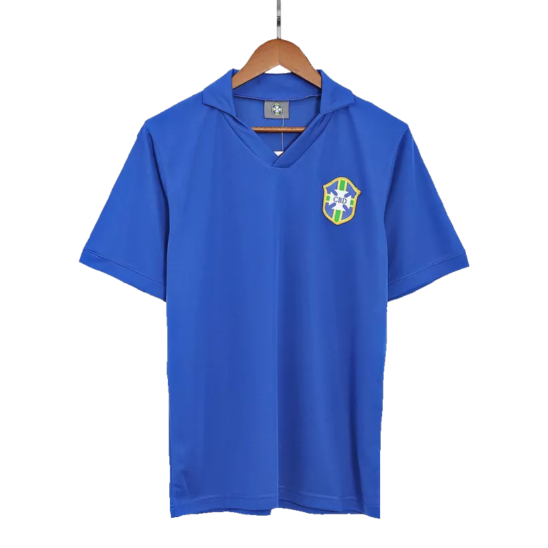 Camiseta Retro 1957 Brazil Segunda Equipación Visitante Hombre - Versión Hincha - camisetasfutbol