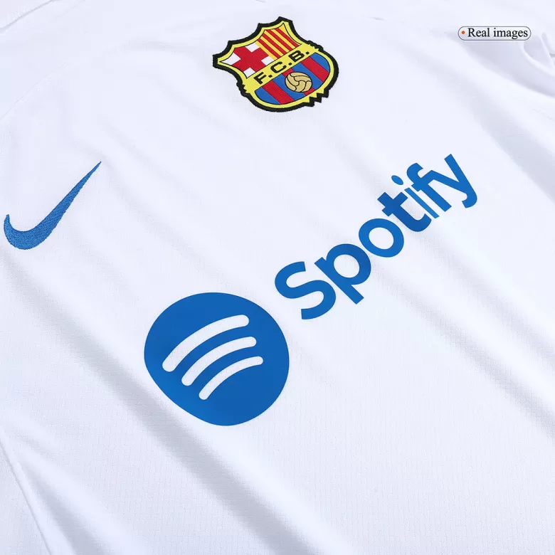 Camiseta LEWANDOWSKI #9 Barcelona 2023/24 Segunda Equipación Visitante Hombre - Versión Hincha - camisetasfutbol