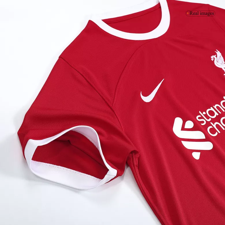 Camiseta VIRGIL #4 Liverpool 2023/24 Primera Equipación Local Hombre - Versión Hincha - camisetasfutbol
