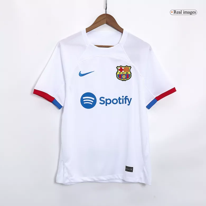 Camiseta Barcelona 2023/24 Segunda Equipación Visitante Hombre - Versión Hincha - camisetasfutbol