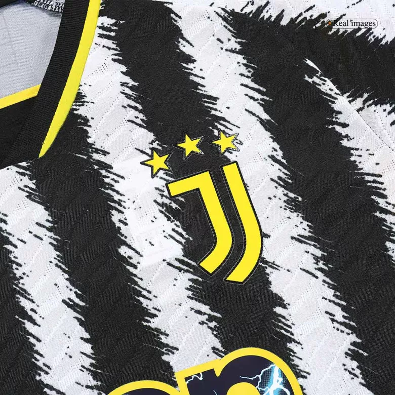 Camiseta Auténtica Juventus 2023/24 Primera Equipación Local Hombre - Versión Jugador - camisetasfutbol