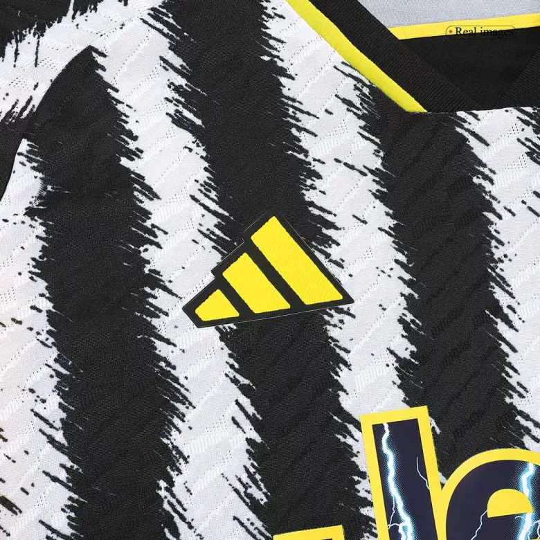 Camiseta Auténtica POGBA #10 Juventus 2023/24 Primera Equipación Local Hombre - Versión Jugador - camisetasfutbol
