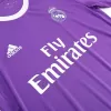 Camiseta Retro 2016/17 Real Madrid Segunda Equipación Visitante Manga Larga Hombre - Versión Hincha - camisetasfutbol