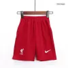 Miniconjunto Liverpool 2023/24 Primera Equipación Local Niño (Camiseta + Pantalón Corto) - camisetasfutbol