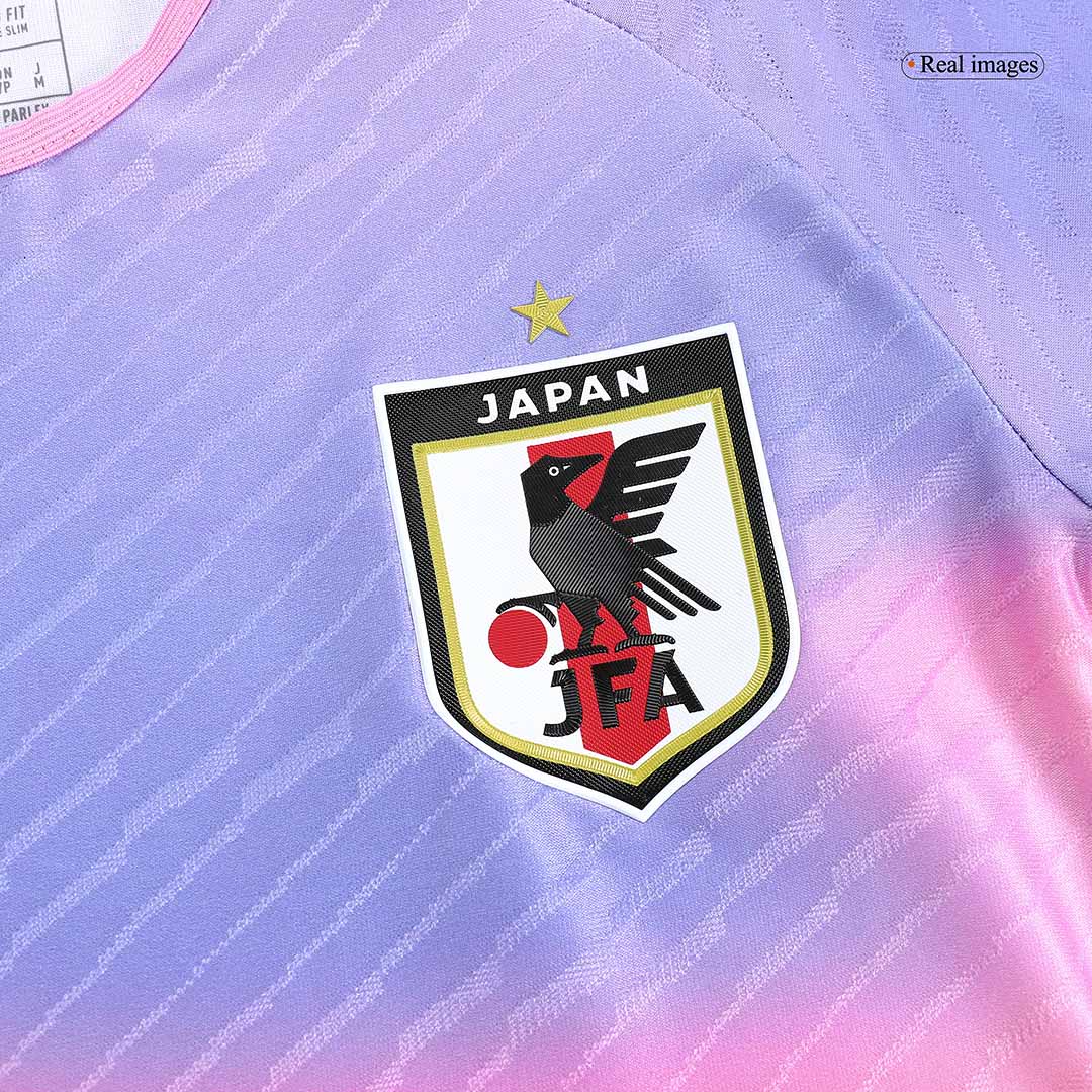 Camiseta adidas 2a Japón mujer WWC 2023 rosa y lila