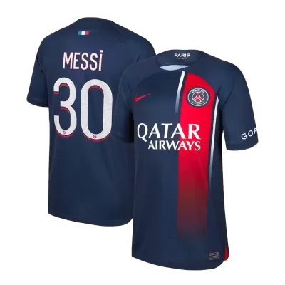 Camiseta MESSI #30 PSG 2023/24 Primera Equipación Local Hombre - Versión Hincha - camisetasfutbol