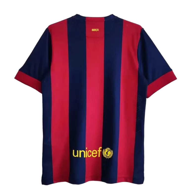 Camiseta Retro 2014/15 MESSI #10 Barcelona Primera Equipación Local Hombre - Versión Hincha - camisetasfutbol