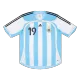 Camiseta Retro 2006 MESSI #19 Argentina Primera Equipación Copa del Mundo Local Hombre Adidas - Versión Replica - camisetasfutbol