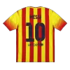 Camiseta Retro 2013/14 MESSI #10 Barcelona Segunda Equipación Visitante Hombre - Versión Hincha - camisetasfutbol