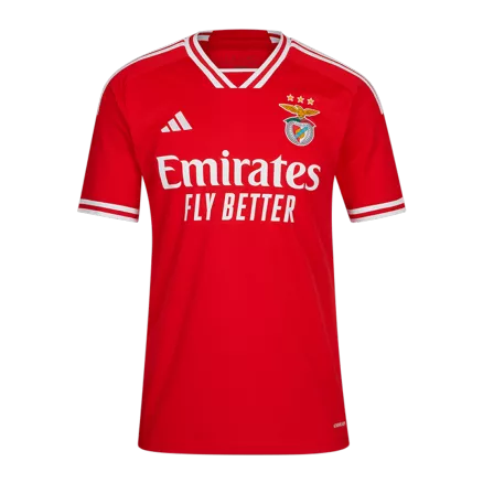 Camiseta Benfica 2023/24 Primera Equipación Local Hombre Adidas - Versión Replica - camisetasfutbol