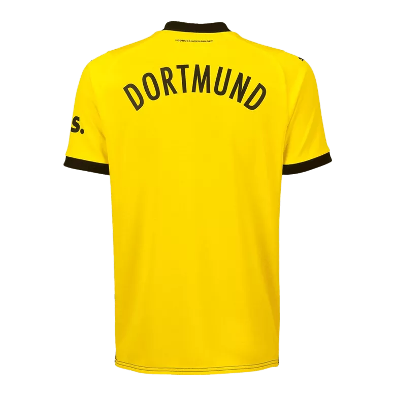 Conjunto Completo Borussia Dortmund 2023/24 Primera Equipación Local Hombre (Camiseta + Pantalón Corto + Calcetines) - camisetasfutbol