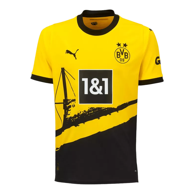 Camiseta Borussia Dortmund 2023/24 Primera Equipación Local Hombre - Versión Hincha - camisetasfutbol