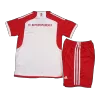 Miniconjunto Completo Bayern Munich 2023/24 Primera Equipación Local Niño (Camiseta + Pantalón Corto + Calcetines) - camisetasfutbol