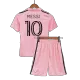 Miniconjunto MESSI #10 Inter Miami CF 2022 Primera Equipación Local Niño (Camiseta + Pantalón Corto) Adidas - camisetasfutbol