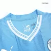 Camiseta Auténtica HAALAND #9 Manchester City 2023/24 Primera Equipación Local Hombre - Versión Jugador - camisetasfutbol