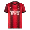 Conjunto AC Milan 2023/24 Primera Equipación Local Hombre (Camiseta + Pantalón Corto) - camisetasfutbol