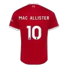 Camiseta MAC ALLISTER #10 Liverpool 2023/24 Primera Equipación Local Hombre - Versión Hincha - camisetasfutbol