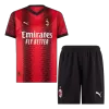 Conjunto AC Milan 2023/24 Primera Equipación Local Hombre (Camiseta + Pantalón Corto) - camisetasfutbol