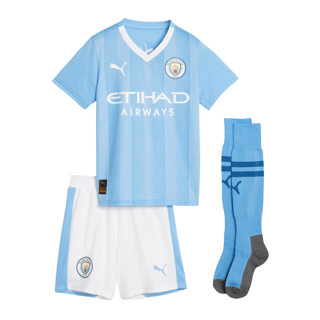 Miniconjunto Completo Manchester City Primera Equipaci N Local Ni O Camiseta Pantal N