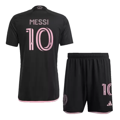 Calidad Premium Conjunto MESSI #10 Inter Miami CF 2023 Segunda Equipación Visitante Hombre (Camiseta + Pantalón Corto) - camisetasfutbol