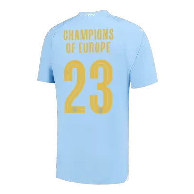 Camiseta Auténtica Manchester City 2023/24 Primera Equipación Local Hombre - Versión Jugador - camisetasfutbol