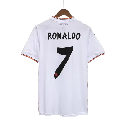 Camiseta Retro 2013/14 RONALDO #7 Real Madrid Primera Equipación Local Hombre - Versión Hincha - camisetasfutbol