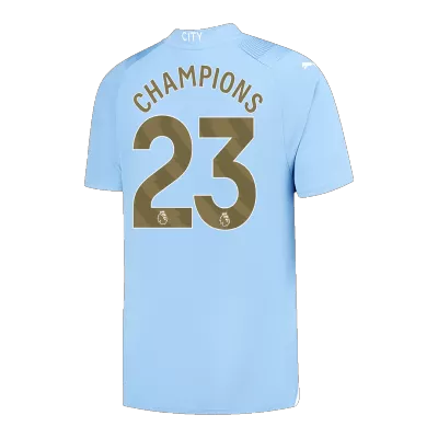 Camiseta Auténtica Manchester City 2023/24 Primera Equipación Local Hombre - Versión Jugador - camisetasfutbol