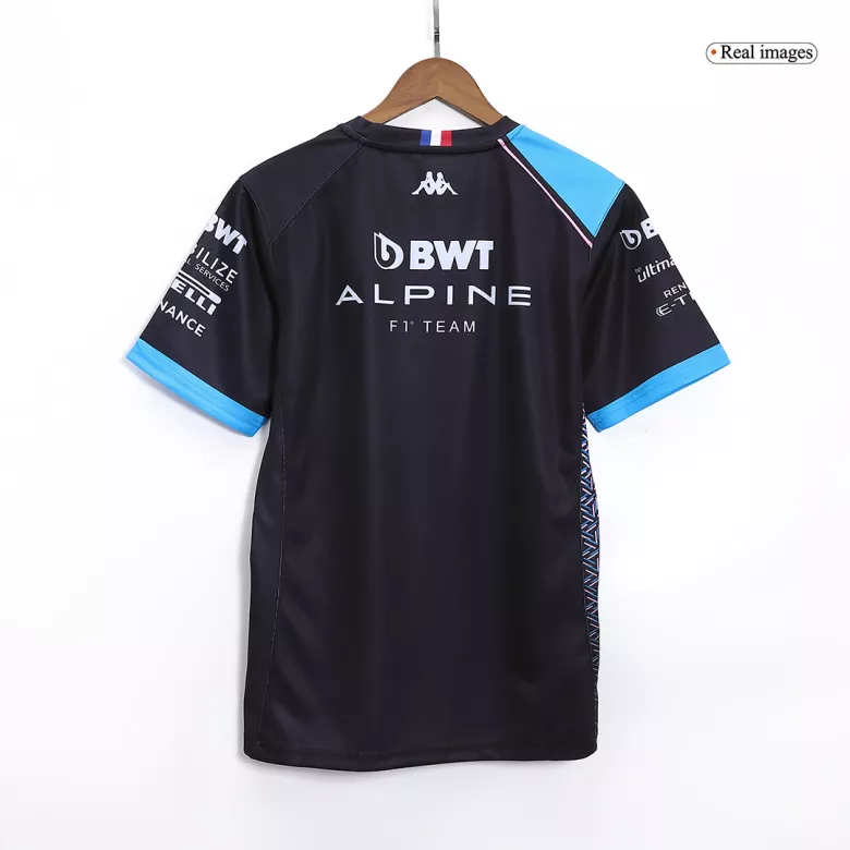 Camiseta de BWT Alpine F1 Team T-Shirt Black 2023 Hombre Negro - camisetasfutbol