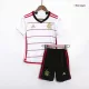 Miniconjunto CR Flamengo 2023/24 Segunda Equipación Visitante Niño (Camiseta + Pantalón Corto) Adidas - camisetasfutbol