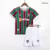 Miniconjunto Fluminense FC 2023/24 Segunda Equipación Visitante Niño (Camiseta + Pantalón Corto) - camisetasfutbol