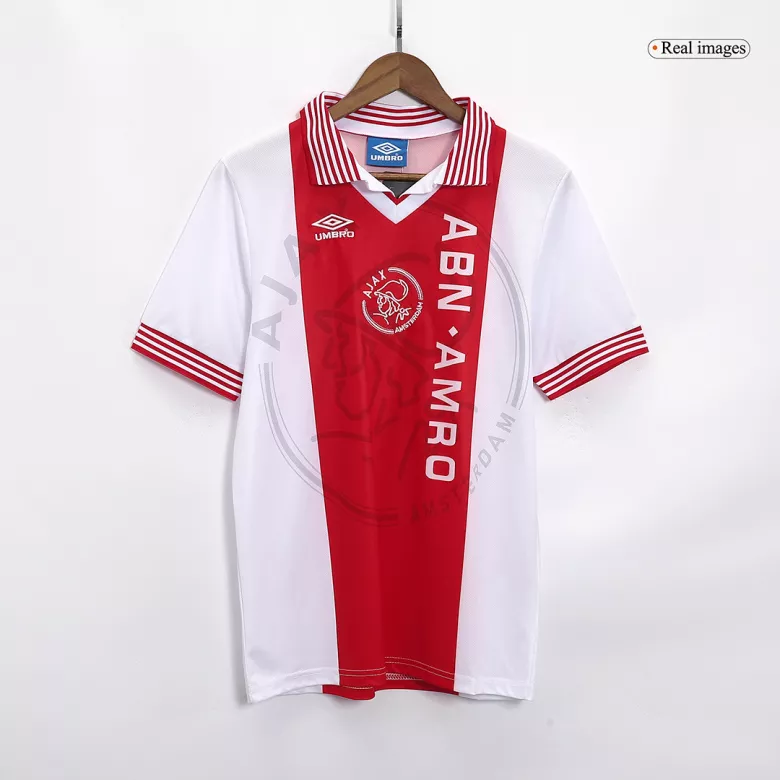 Camiseta Retro 1995/96 Ajax Primera Equipación Local Hombre - Versión Hincha - camisetasfutbol