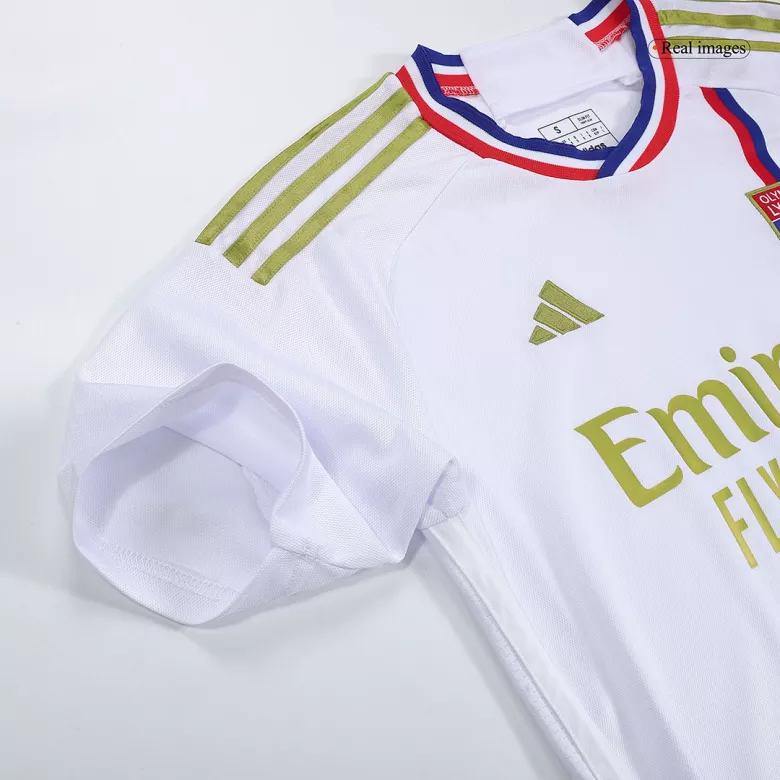 Conjunto Olympique Lyonnais 2023/24 Primera Equipación Local Hombre (Camiseta + Pantalón Corto) - camisetasfutbol