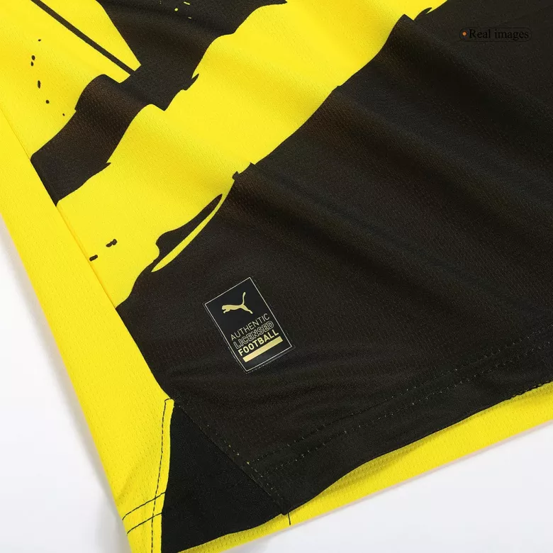 Conjunto Borussia Dortmund 2023/24 Primera Equipación Local Hombre (Camiseta + Pantalón Corto) - camisetasfutbol