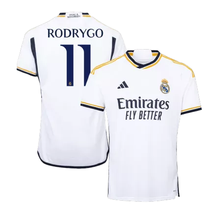 Camiseta RODRYGO #11 Real Madrid 2023/24 Primera Equipación Local Hombre - Versión Hincha - camisetasfutbol