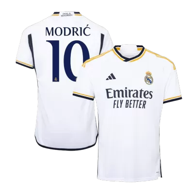 Calidad Premium Camiseta MODRIĆ #10 Real Madrid 2023/24 Primera Equipación Local Hombre - Versión Hincha - camisetasfutbol