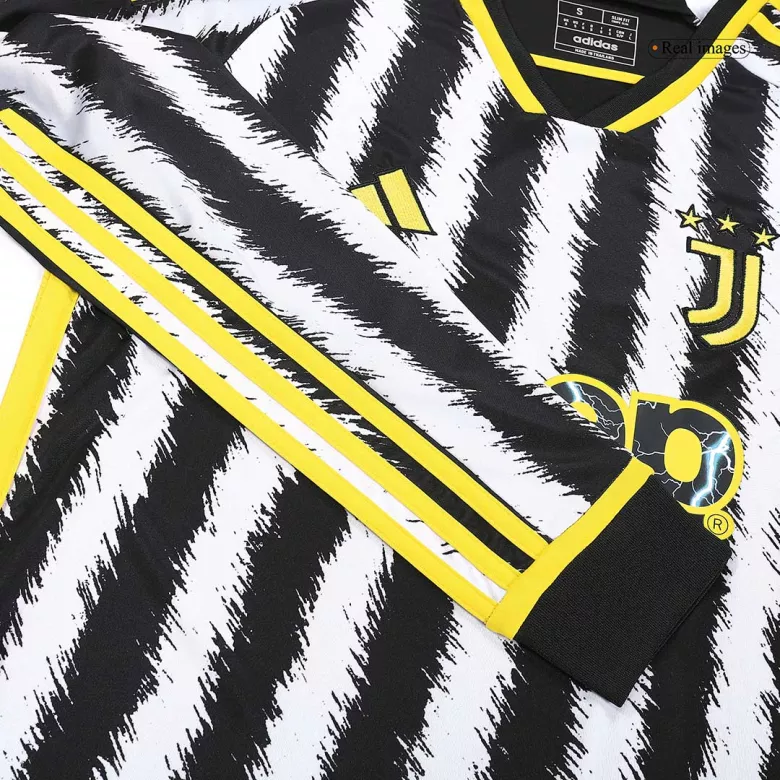 Camiseta Manga Larga Juventus 2023/24 Primera Equipación Local Hombre - Versión Hincha - camisetasfutbol