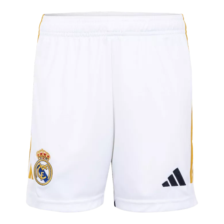 Conjunto Real Madrid 2023/24 Primera Equipación Local Hombre (Camiseta + Pantalón Corto) - camisetasfutbol
