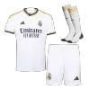 Calidad Premium Conjunto Completo Real Madrid 2023/24 Primera Equipación Local Hombre (Camiseta + Pantalón Corto + Calcetines) - camisetasfutbol