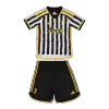 Miniconjunto Juventus 2023/24 Primera Equipación Local Niño (Camiseta + Pantalón Corto) - camisetasfutbol