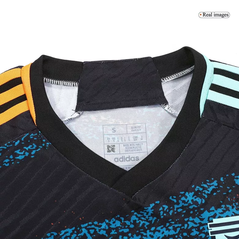 Camiseta Auténtica Argentina 2023 Segunda Equipación Visitante Copa Mundial Femenina Copa del Mundo Hombre - Versión Jugador - camisetasfutbol
