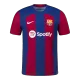 Camiseta Auténtica Manga Corta Barcelona 2023/24 Primera Equipación Local Hombre - Versión Jugador - camisetasfutbol